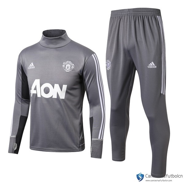 Chandal Manchester United 2017-18 Gris Claro